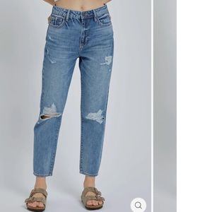 HIDDEN JEANS The Jayce High Rise Straight Crop Jeans Women’s Size 25 BRAND NEW